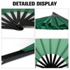 QIRMIZI 2 PCS Large Rave Fan Folding Clack Popping Line