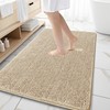 OLANLY Bathroom Rugs 59x35, Extra Soft Absorbent Chenille Bath Rugs,