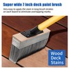 7-Inch Deck Stain Brush Applicator for Applying Paints, Sealers on