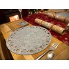 Blue Whale Gifts Nordic Grey Star Christmas Dinner Felt Table