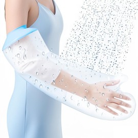 MLZTINGR Wasserdichter Gipsschutz für Arm und Hand – Duschschutz für Erwachsene, Verbandschutz für Gipsarm und Gipsverband