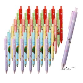 JXITON 36pcs Christmas Pens,Retractable Xmas Ink Pens Gen Ballpoint Pen for Christmas Stocking Stuffer Party Supply