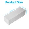 LOYORTY 2PCS 2x2x6 Inch Aluminum Solid Flat Bar, 6061 Square