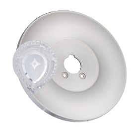 Brushed Nickel Escutcheon Replacement for Moen 16090 T470 Chateau Collection, for One-Handle Tub and Shower Faucets Handle with decorative cover