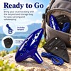 12 Hole Alto C Ceramic Ocarina – Handmade Blue Wind