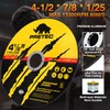 Cut Off Wheels 4-1/2",25+2 Pack Metal Cutting Wheel,Thin 4.5” Metal