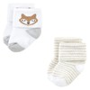 Luvable Friends Unisex Baby Newborn and Baby Terry Socks, Owl,
