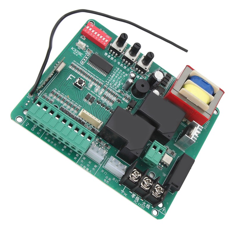 Sliding Gate Circuit Board with LED Indicators Slow Speed Sensitive