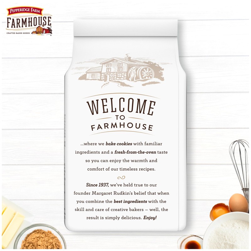 Pepperidge Farm Farmhouse Thin & Crispy Butter Pecan Cookies, 5.9