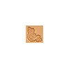 Tandy Leather Rose Corner Craftool� 3-D Stamp 8534-00