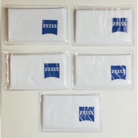 Zeiss Eyeglass Cleaning Cloths Microfiber Polishing Cloth Wipes For Sunglasses  - Pack Of 5