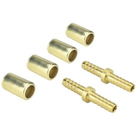 SÜA® - Repair Kit for Twin Oxy/Fuel 1/4" I.D. Welding Hoses Splicers - Oxygen and Acetylene/Propane