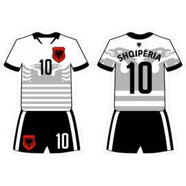 Albanien Auto Duft Lufterfrischer - Trikot EM Fussball Sport - Raumduft - Deko