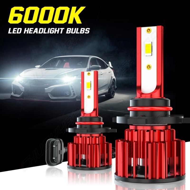 CHUSYYRAY 9005 HB3 LED Headlight Bulbs Kit HIGH/LOW Beam 60000LM