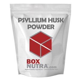 BoxNutra Psyllium Husk Powder - Bulk-Forming Laxative - Promotes Regular Bowel Movements - Improves Digestion, 500g