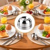 Stainless Steel Egg Piercer for Home Cooking – Compact Manual