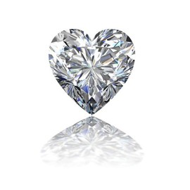 Neerupam Collection White Cubic Zirconia AAA Quality 8x8 mm Diamond Cut Heart Shape CZ 50 pcs Loose Gemstone