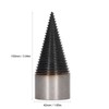 Wood Splitter Drill Carbon Steel High Hardness Removable Wear Resistant