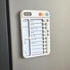 Hyshe Timer To-Do List Magnetic Stand Memo Board