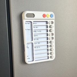Hyshe Timer To-Do List Magnetic Stand Memo Board