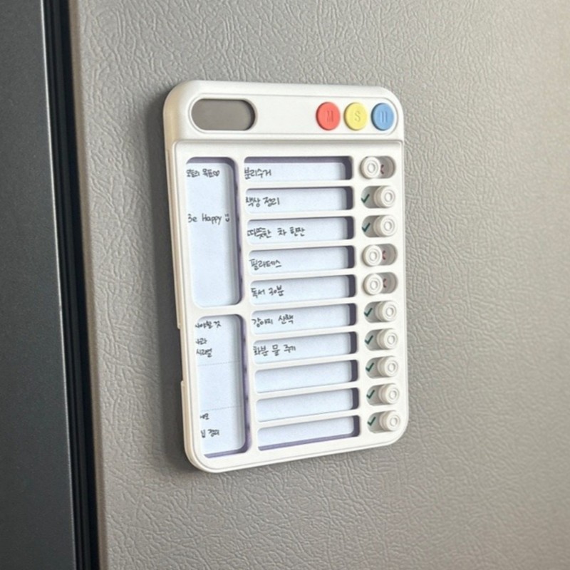 Hyshe Timer To-Do List Magnetic Stand Memo Board
