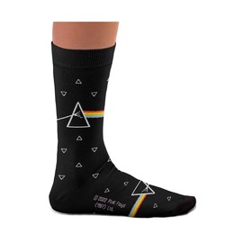 Pink Floyd The Dark Side of The Moon 50th Anniversary - Music Lovers & Fans Cotton Socks 2 Sizes 3-7, Dark Side