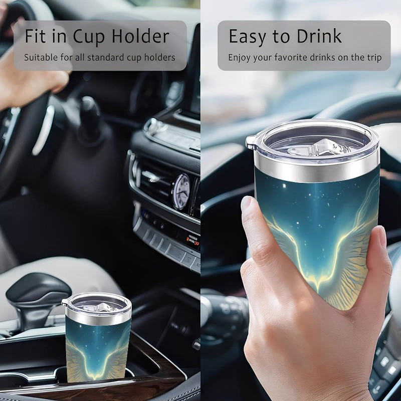Versatile Collection Series 20oz Double Silver Side Stainless Steel Drinkwarecapacity: