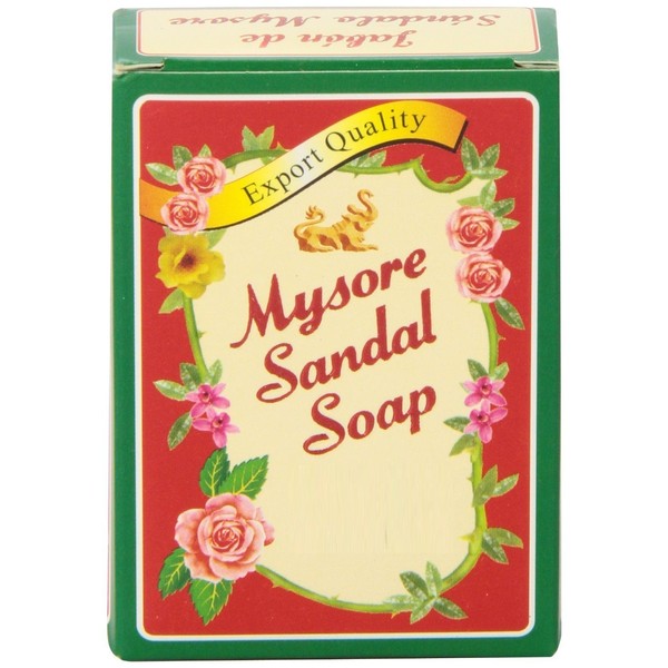 Mysore Sandal Soap 4.41 oz (125 Grams) Box, (Pack of 5)
