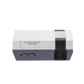 Cailrr Retro Game Console – Classic Mini Retro Game System Built-in 620 Games and 2 Controllers, Old-School Gaming System for Adults and Kids，8-Bit Video Game System with Classic Games, Grey