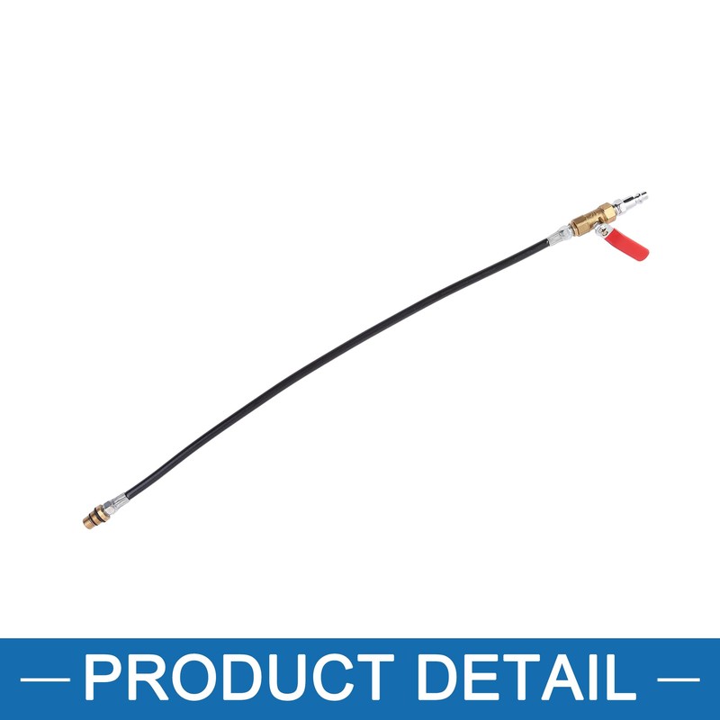 A ABSOPRO Engine Air Valve Holder Pressure Pipe w/Ball Valve