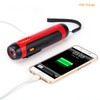 FM Radio Phone Charging Hand Operated Power Generation LED Torch