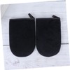 2 piezas Guantes Aplicadores para Autobronceado Mitones Negros para Aplicación