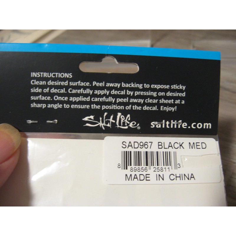 Salt Life Decal - 12" Medium Surface Mount Sticker -