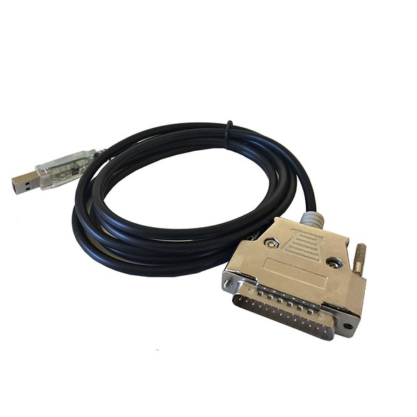 AYA 6Ft (6 Feet) USB to Serial RS-232 DB-25 Male