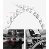 Round Oval 104BCD 32T 34T 36T 38T Narrow Wide Chainring