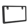 NanoSight License Plate Frame, Gloss Black, Light Vehicles, Regular Cars,