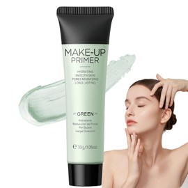 Green Colour Corrector Primer Makeup,Anti-redness Face Primer,Adjusting Face Primer,Green Color Correcting Fa/ce Pri/mer,Hydrating & Long-Lasting Colour Corrector for Camouflaging Discolouration