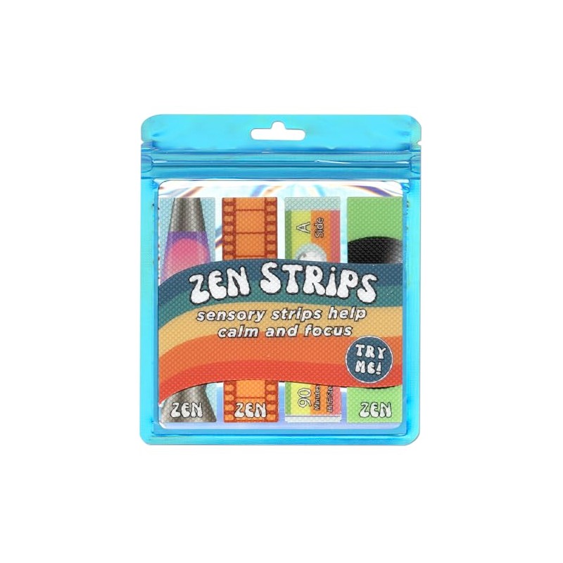 The Pencil Grip Zen Strips, Bumpy Retro Set 9, 4