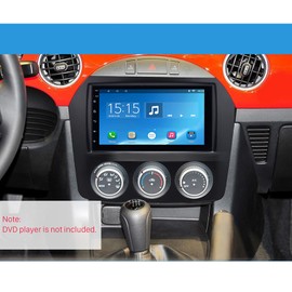 Stereo Fascia Trim, 2Din Radio Frame, Seamless Replacement for Mazda MX-5 Miata 2005-2015 for Car