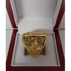 Tim Salmon - 2002 Anaheim Angels World Series Ring With Wooden Display Box