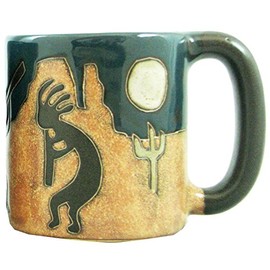 Mara Stoneware Mug - Desert Kokopelli - 16 oz
