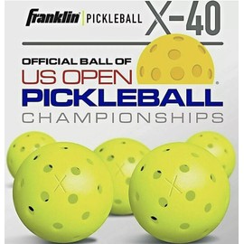 Franklin Sports (12) Franklin  X40 Pickleball Balls - Outdoor Balls - Loose