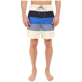 Nautica Men's Quick-Dry Color-Block Boardshort - White - XX-Large
