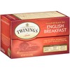 Twinings English Breakfast Individually Wrapped Tea Bags, 20 Count (Pack