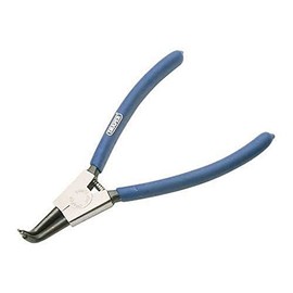 Draper 56420 49/EXT External Circlip Plier with 90Â° Tips, 125mm , Blue