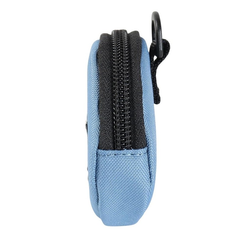 Chums Recycle Round Coin Case Sand Travel Wallet, BLUE, One