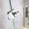 INCREWAY 2pcs Showcase Lock, Zinc Alloy Drill Glass Door Lock