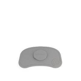 Twistshake Click-Mat Mini 31 x 17 cm Non-Slip Feeding Placemat for Most Highchair Trays, Placemat Grade Strong Suction, BPA Free, 6+ Months, Gray D2C