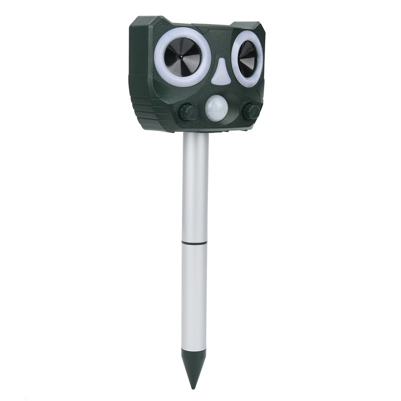 MultiFunctional Solar Ultrasonic Animal Repeller Outdoor Mouse Bird Repeller Device