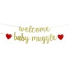 Welcome Baby Muggle Banner-Baby Shower Party Supplies,Welcome Little Muggle Banner,Baby